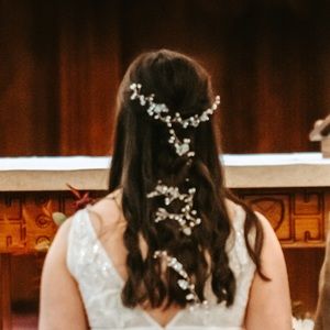 Bridal hair vine